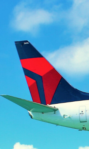 delta air lines tail