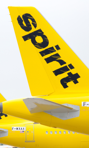 spirit airlines livery tail