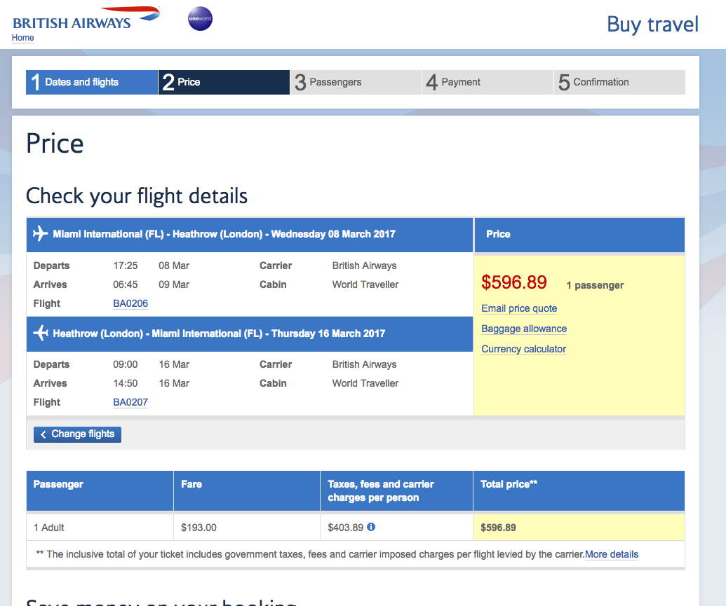 Miami to London $597 Round-Trip, Nonstop, for Winter/Spring Travel