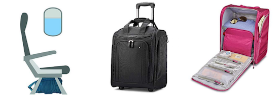 samsonite small underseater luggage