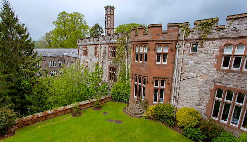 Ruthin Castle in Wales