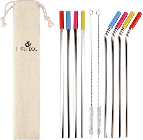 metal straws zero waste