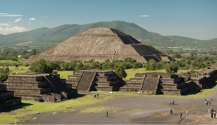 Teotihuacan pyramids Mexico