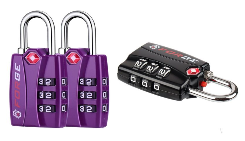 Details about   New TSA Approved 3 Digit Luggage Locks Combination Padlock Travel Suitcase AU 