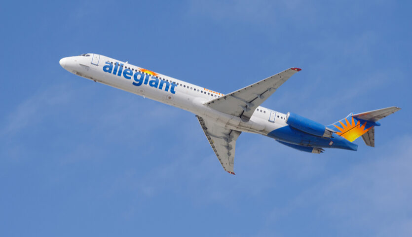 Allegiant Airlines Mad dog McDonnell Douglas MD-83
