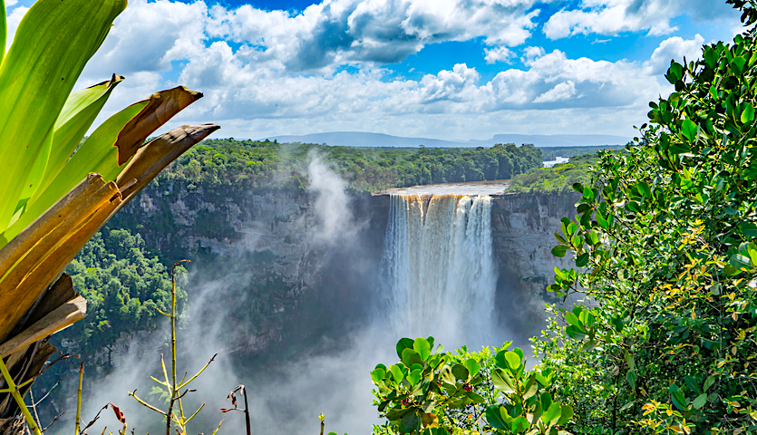 Kaieteur Falls near Georgetown Guyana South America