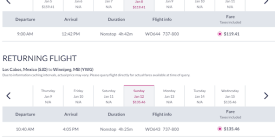cheap-flight-from-winnipeg-YWG-to-los-cabos-SJD-255-CAD-roundtrip-on-swoop
