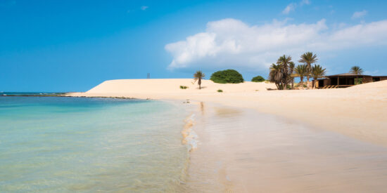 Chaves beach Praia Cape Verde
