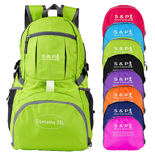 Packable Foldable Folding Travel Sport Beach Backpack