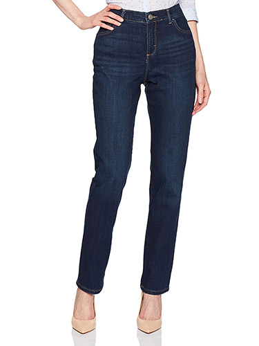 Lee Women's Instantly Slims Relaxed Fit Straight Leg Jean at