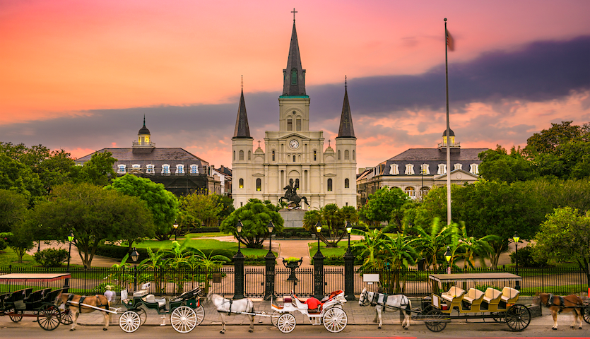 Cathedral in New Orleans Louisiana