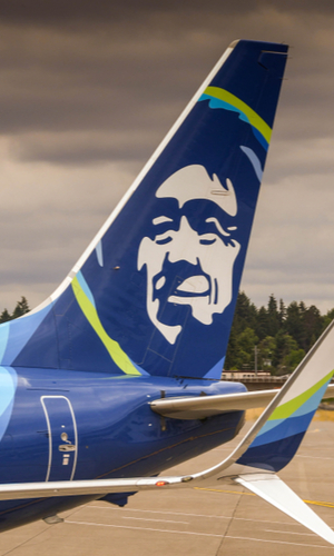 alaska airlines livery tail