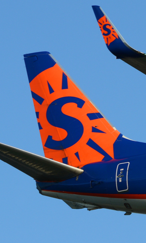 sun country livery tail